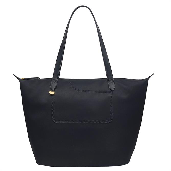 Radley London Pocket Essentials-Responsible Black Zip-Top Tote Bag